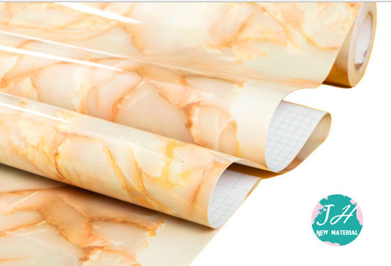 etiqueta engomada del papel pintado del PVC del mármol del hogar de los 45*500cm