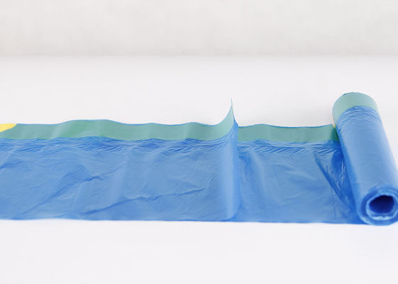 La basura del plástico transparente de la basura del lazo del HDPE empaqueta color modificado para requisitos particulares